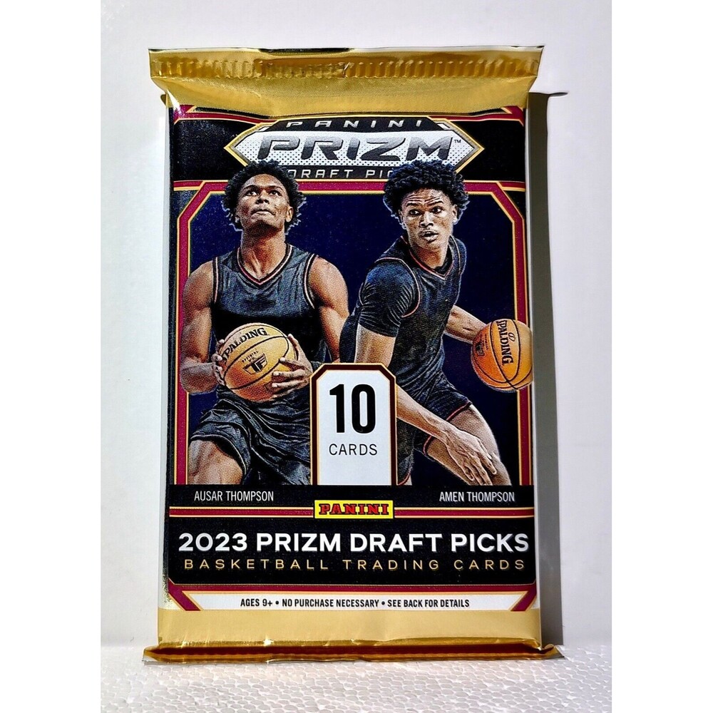 2023-24 Panini Prizm Draft Picks Basketball Cards Pack - Sealed, 10 cards